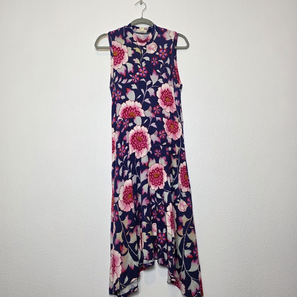 Anthropologie Maeve Cleary Floral Swing Dress Size Medium - Picture 3 of 11